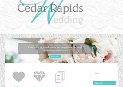 CR Wedding Full Website Creation