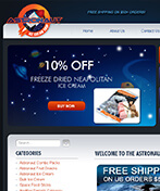 Astronaut Ice Cream Shop