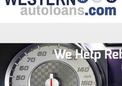 Western Auto Loans Re-Design